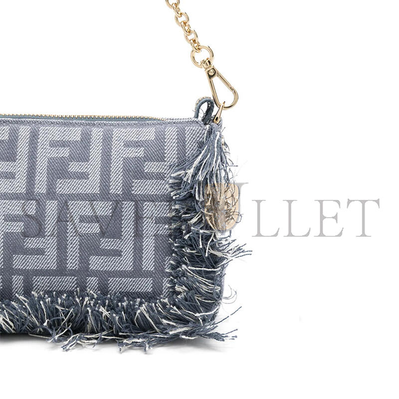 F**di baguette pouch fabric ff (20*10*5cm)